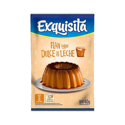 Exquisite dulce de leche flan, 60 g / 2.11 oz