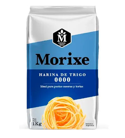 Harina 0000 Morixe, 1 kg / 35,27 oz