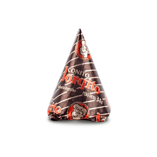 Jorgito Conito de Chocolate con Dulce de Leche – Caja 12 x 34 g / 1.19 oz