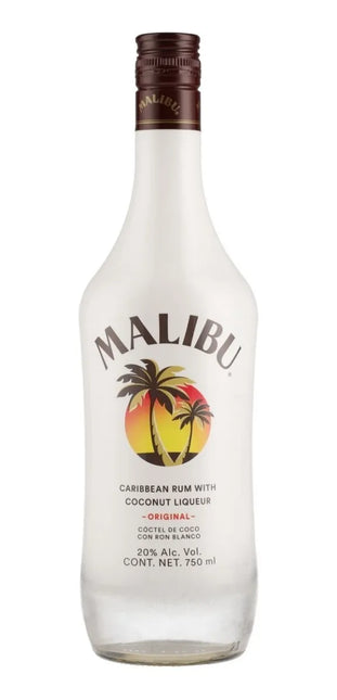 Malibu Ron de Coco Clásico 750 ml / 25.3 oz – Licor Caribeño