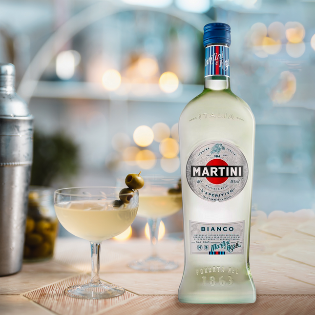 Martini Bianco Vermouth 1000 ml / 33.8 oz – Aperitivo Italiano Blanco