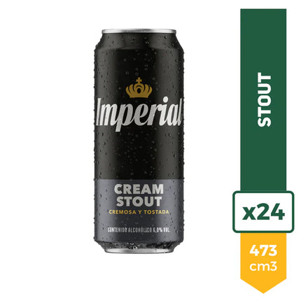 Imperial Cream Stout 473 ml – Pack x24 Latas – Envío internacional
