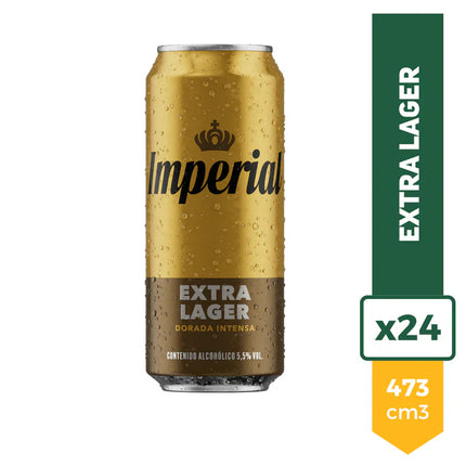 Imperial Extra Lager 473 ml – Pack x24 Latas – Envío internacional