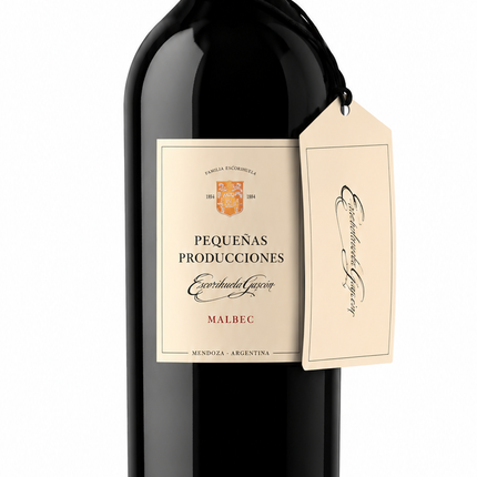 Vino Tinto Pequeñas Producciones Malbec, 750 ml / 25.36 oz