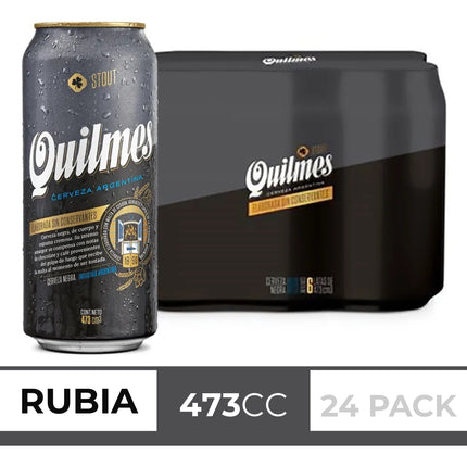 Cerveza Quilmes Stout Pack x6 Latas 473 ml – Envío internacional