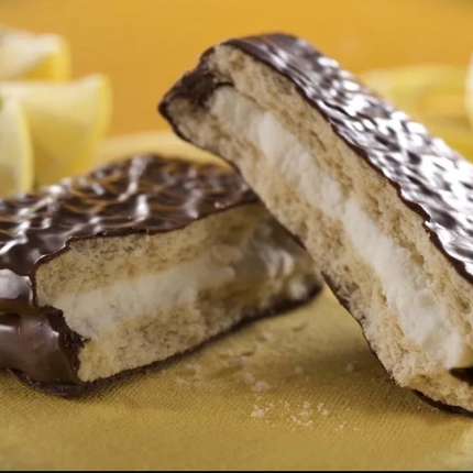 Galletitas de Limon bañada en chocolate Havanna, 420 g / 14,82 oz (Caja de 12 unidades)