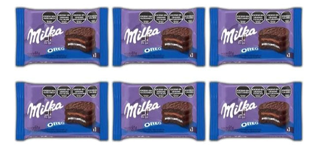 Alfajor Milka Triple Oreo Torta, 61 g / 2.15 oz (Pack of 6)