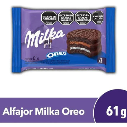 Alfajor Milka Triple Oreo Torta, 61 g / 2.15 oz (Pack of 6)