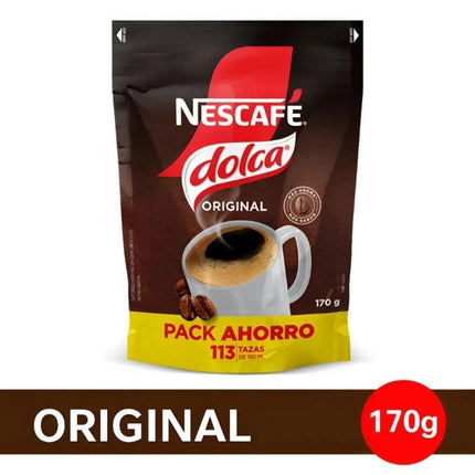 Café instantaneo NESCAFÉ DOLCA, Pouch 170g  Clasico