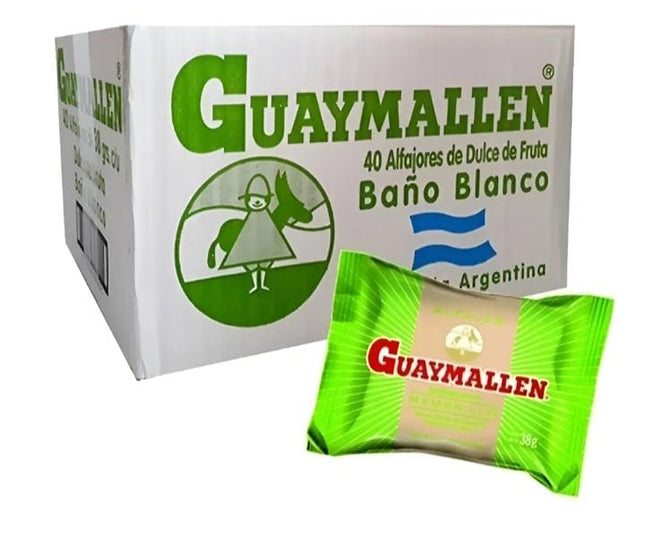 Alfajor Guaymallen Membrillo, 38g / 1.34 oz (Original box of 40)