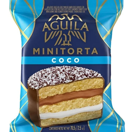 Alfajor Aguila Triple Minitorta Clasico, 71 g / 2.50 oz (Original box of 21)