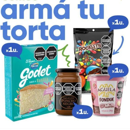 Combo Armá tu torta Arcor , 4 productos