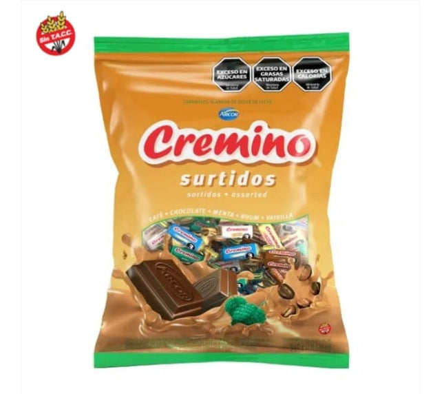 Caramelos Arcor Cremino, bolsa 940g