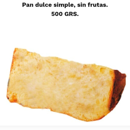 Pan dulce sin frutas, Fantoche 500g