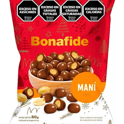Maní con chocolate Bonafide 80g