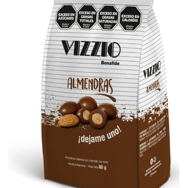 Almendras con chocolate VIZZIO Bonafide 80g