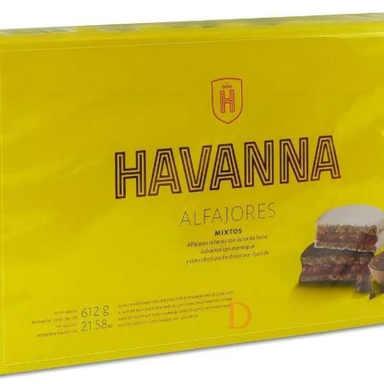 Alfajor Havanna Mixto Blanco y Negro, 612 g/ 21.58 oz (Caja 12 unidades)