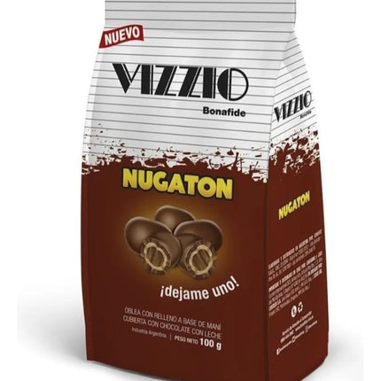 Mini oblea chocolate Nugaton VIZZIO Bonafide 100g