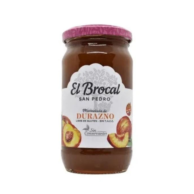Mermelada de Durazno El Brocal 420g/14,82oz