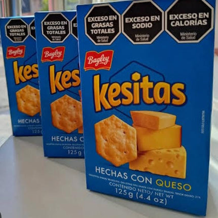 Kesitas Bagley Cheese Flavored Crackers, 75 g / 2.64 oz (Bag)