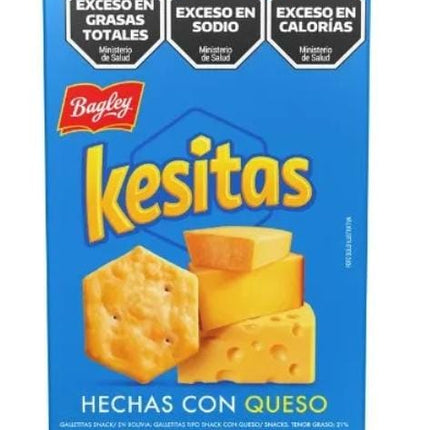 Kesitas Bagley Cheese Flavored Crackers, 75 g / 2.64 oz (Bag)