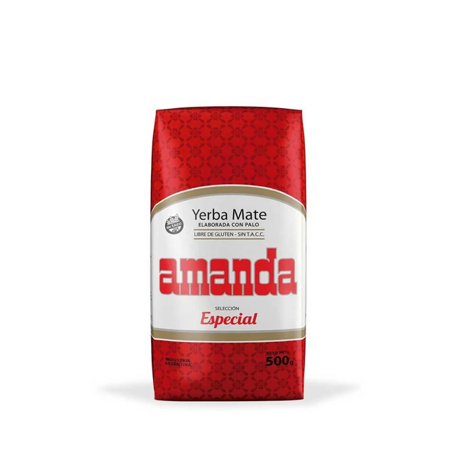 Yerba Mate Amanda Selección Especial Con Palo 500 g / 17.63 oz