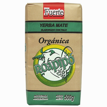 Organic Yerba Mate Roapipo Fuerte, 500 g / 17.63 oz