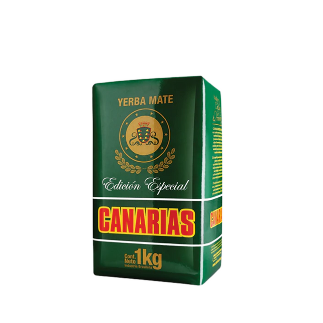Canarias Yerba Mate Sin Palo Edición Especial 1 kg / 35.2 oz – yerba uruguaya despalada intensa