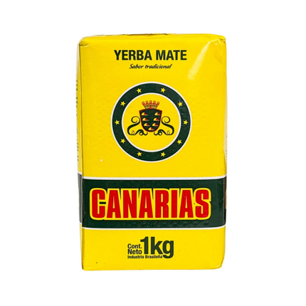 Canarias Yerba Mate Tradicional Clásica 1 kg / 35.2 oz – yerba uruguaya molienda fina sabor intenso