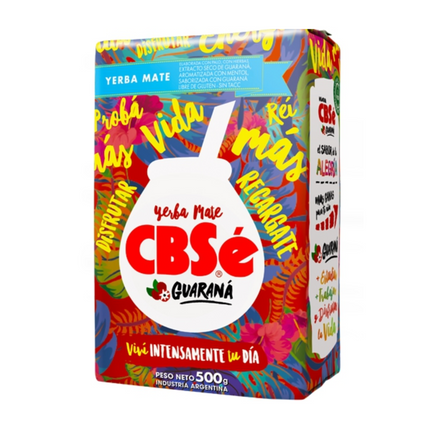 Yerba Mate CBSe Guaraná 500 g – Energizante argentina