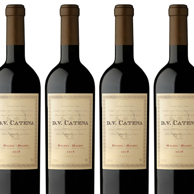 Combo x4 DV Catena Malbec Malbec 750ml vino tinto Catena Zapata – Envío internacional