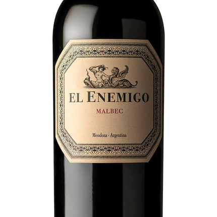 Vino El Enemigo Malbec 750ml tinto serio elegante Aleanna Mendoza – Envío internacional