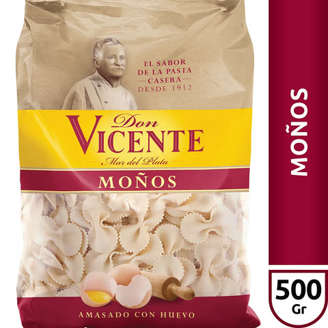 Fideos Moño Don Vicente, 500 gr / 17,63 oz