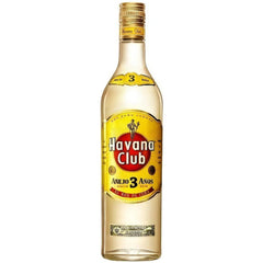 Botella Havana Club Ron 3 Años 750 ml / 25.3 oz – Ron cubano clásico para cocktails como Mojito, Daiquirí y Cuba Libre.