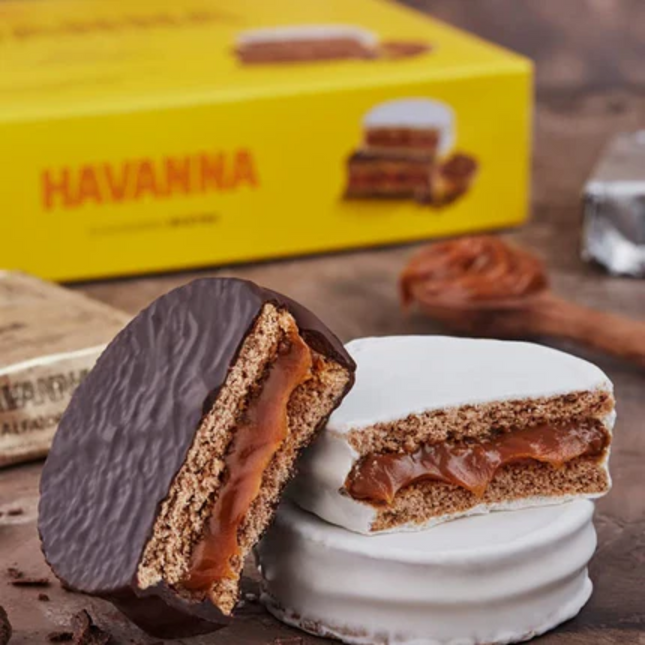 Havanna Alfajor Milk Chocolate & Italian Meringue with Dulce de Leche – Mixed Box of 6 /330g - 11,64oz