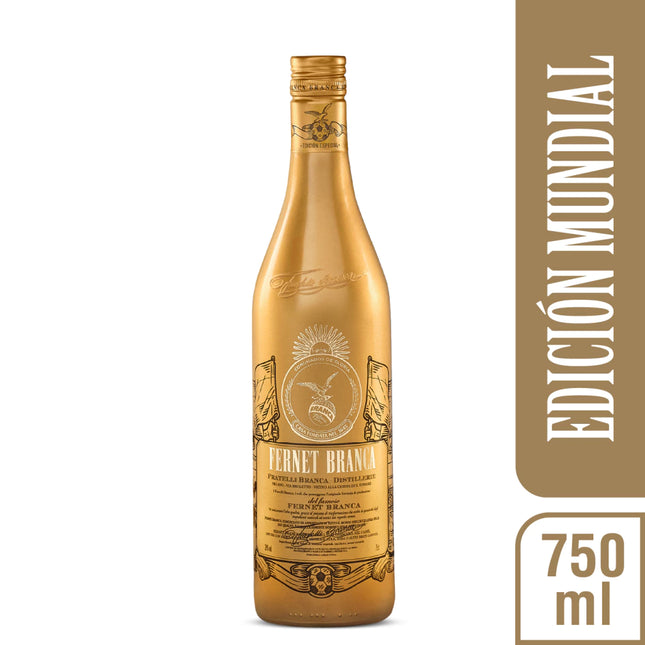Fernet Argentino Branca Edicion Mundial, 750 ml / 25.36 oz