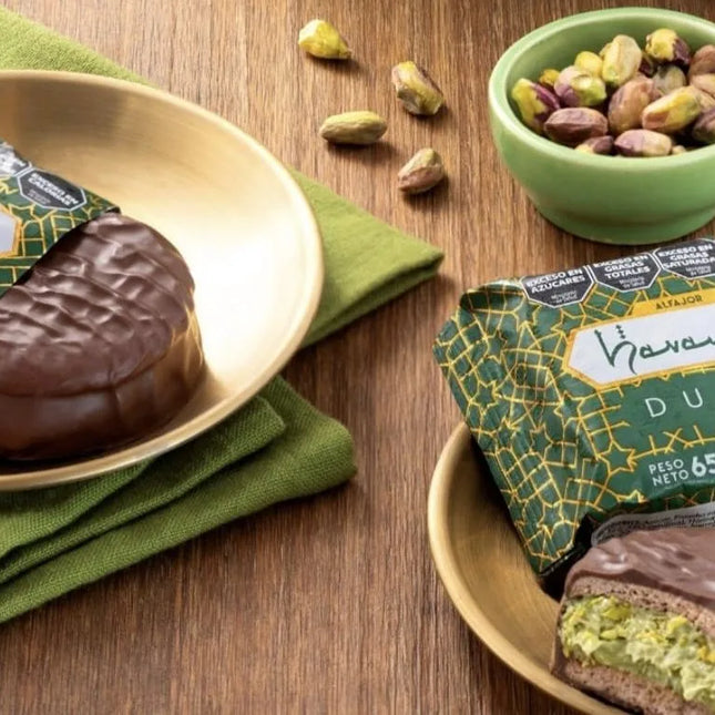 Alfajor Havanna Dubai Con Pistacho 65 g / 2.29 oz (Box of 4)