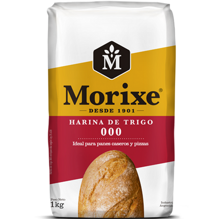 Harina 000 Morixe 1 kg – Envío internacional