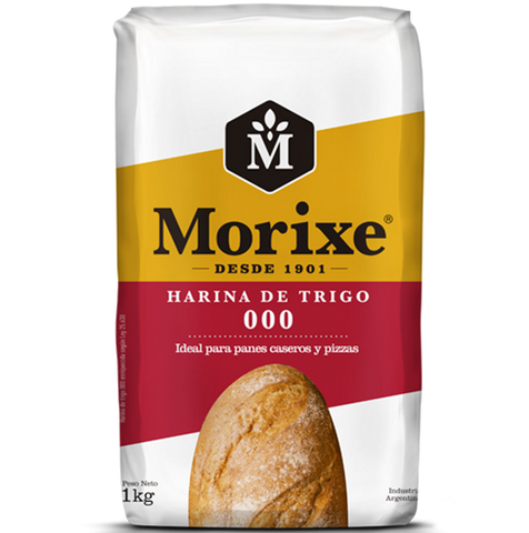 Harina 000 Morixe, 1 kg / 3527 oz