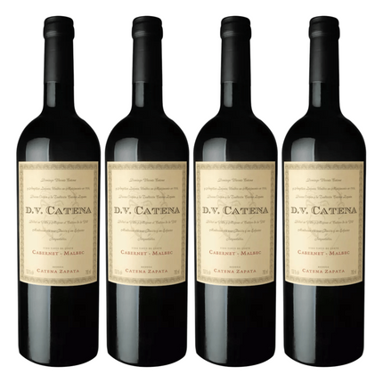 Combo de 4 Vinos Tinto DV Catena Cabernet - Malbec, 750 ml