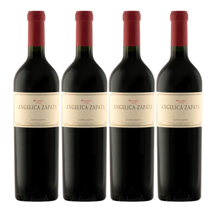 Combo de 4 Vinos Tinto Angelica Zapata Malbec Alta, 750 ml