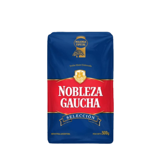 Nobleza Gaucha Azul Selección Yerba Mate Traditional Selection 500 g / 17.6 oz – yerba argentina premium con palo
