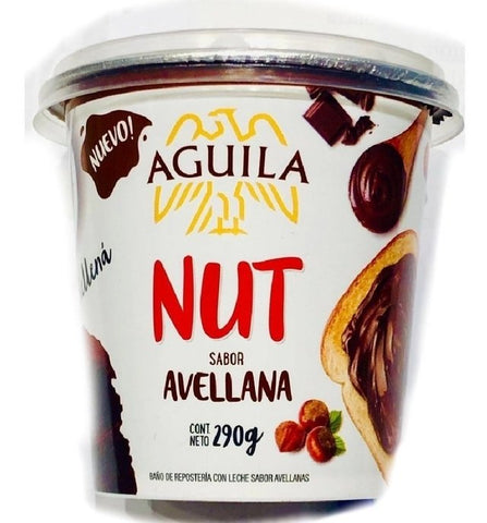 Relleno Aguila NUT sabor Avellanas, 290 g / 10,22 oz
