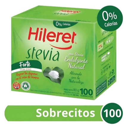 Hileret Light Sweetener, 250 g (100 Envelopes)