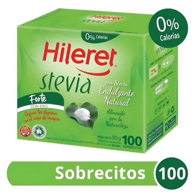 Hileret Light Sweetener, 250 g (100 Envelopes)