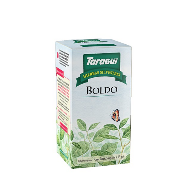 Taragüí Boldo 25 saquitos – Infusión Argentina digestiva y natural