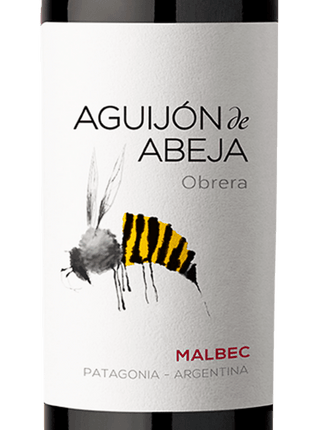 Vino Aguijón de Abeja Obrera Malbec 750 ml – Vino natural sin filtrar – Envío internacional