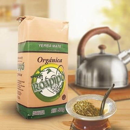Traditional Organic Yerba Mate Roapipo, 500 g / 17.63 oz
