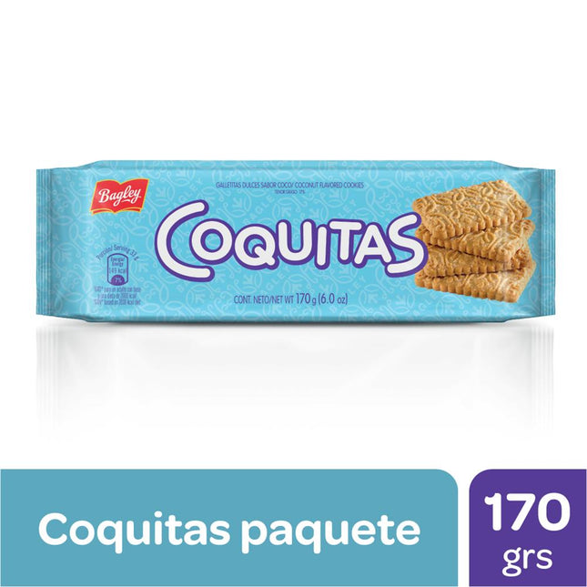 Galletitas dulces Coquitas Bagley 170 g – Envio internacional