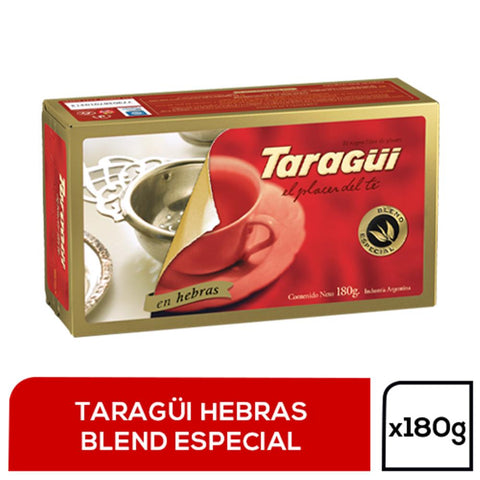 Black Tea in Taragui Strands, 180 g / 6.34 oz